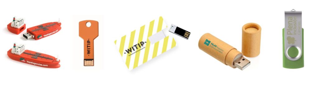 USB personalizados para congresos