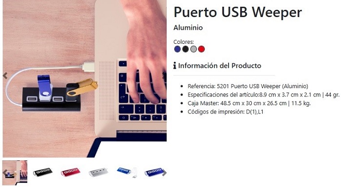 USB para casa