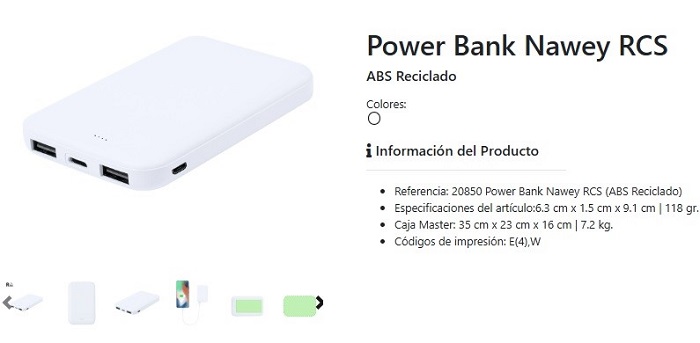 Power banks ecoamigables