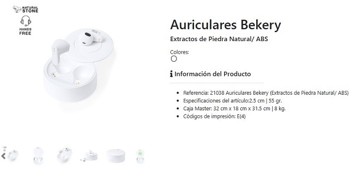 Auriculares USB ecológicos