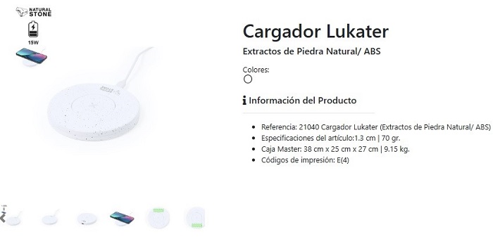 Cargadores USB ecológicos